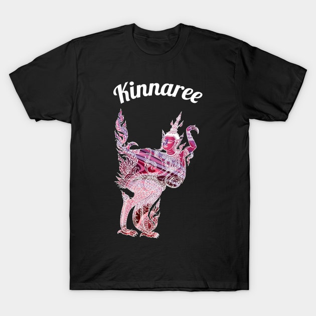 Thailand Kinnaree – Figure Of Thai Spiritual Good Fortune T-Shirt by VintCam